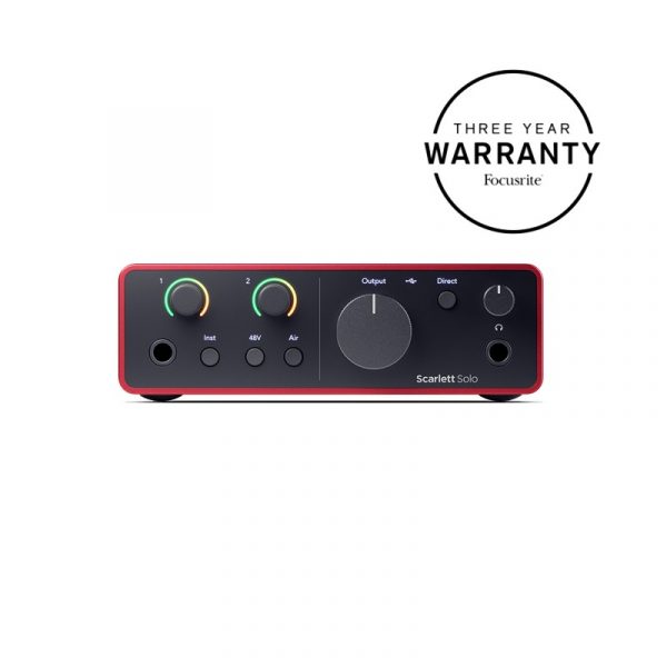 Focusrite Scarlett Solo (4th Gen)