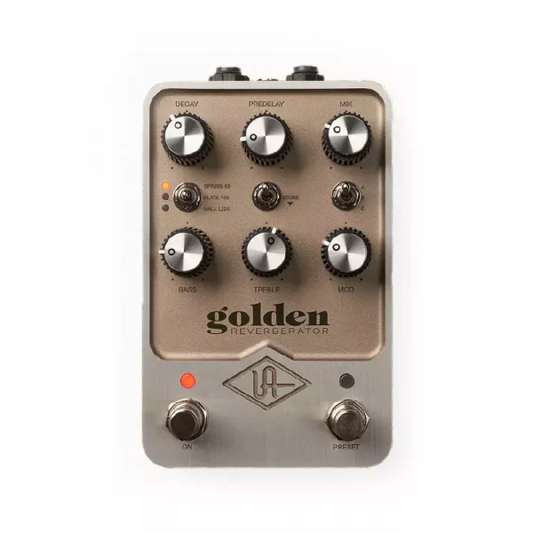 Universal Audio UAFX Golden Reverberator Stereo Effects Pedal