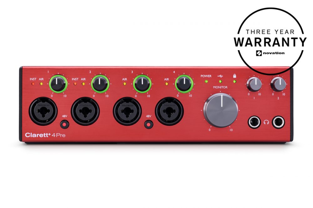 Focusrite Clarett+ 4Pre