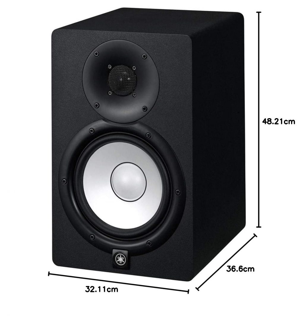 Yamaha HS7 6.5 Inch Powered Studio Monitor - Black - Image 2