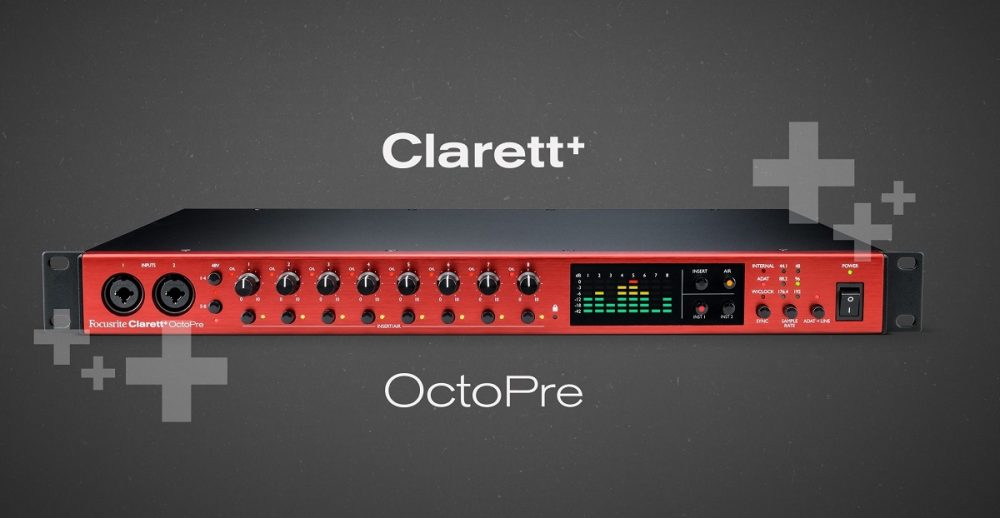 Focusrite Clarett OctoPre 8-Channel Mic Pre & AD/DA Converter