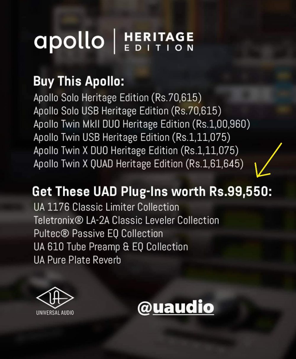 Universal Audio Apollo SOLO Thunderbolt 3 (Heritage Edition) - Image 2