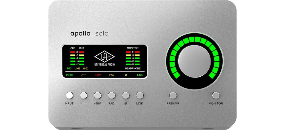 Universal Audio Apollo SOLO Thunderbolt 3 (Heritage Edition)