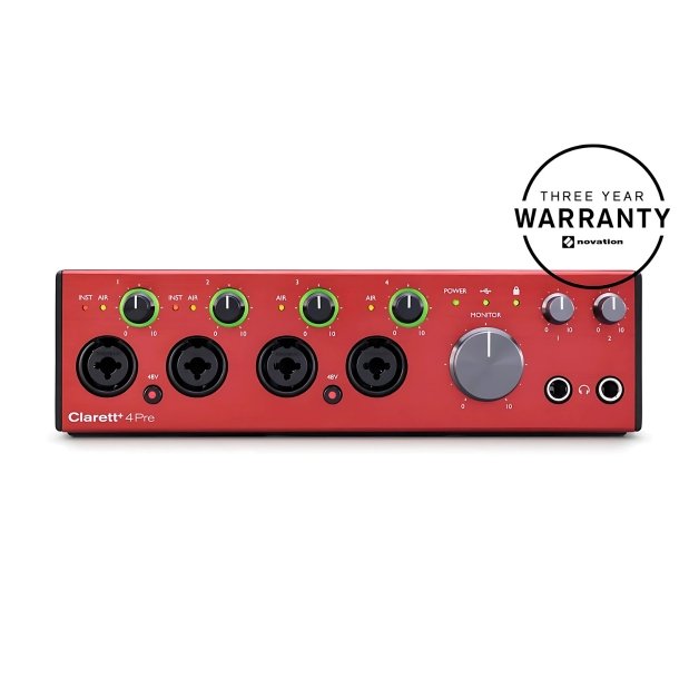 Focusrite Clarett+ 4Pre 1 Focusrite Clarett+ 4Pre