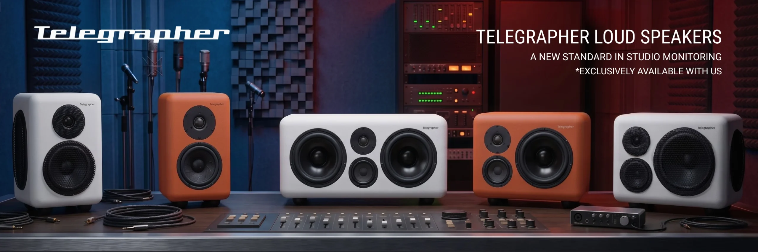 TELEGRAPHER LOUD SPEAKERS F2 scaled